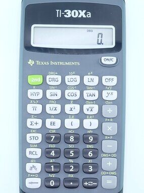 Used Texas Instruments TI-30Xa Scientific Calculator